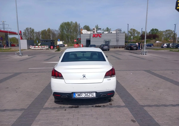 Peugeot 508 cena 38000 przebieg: 175326, rok produkcji 2017 z Kolno małe 137